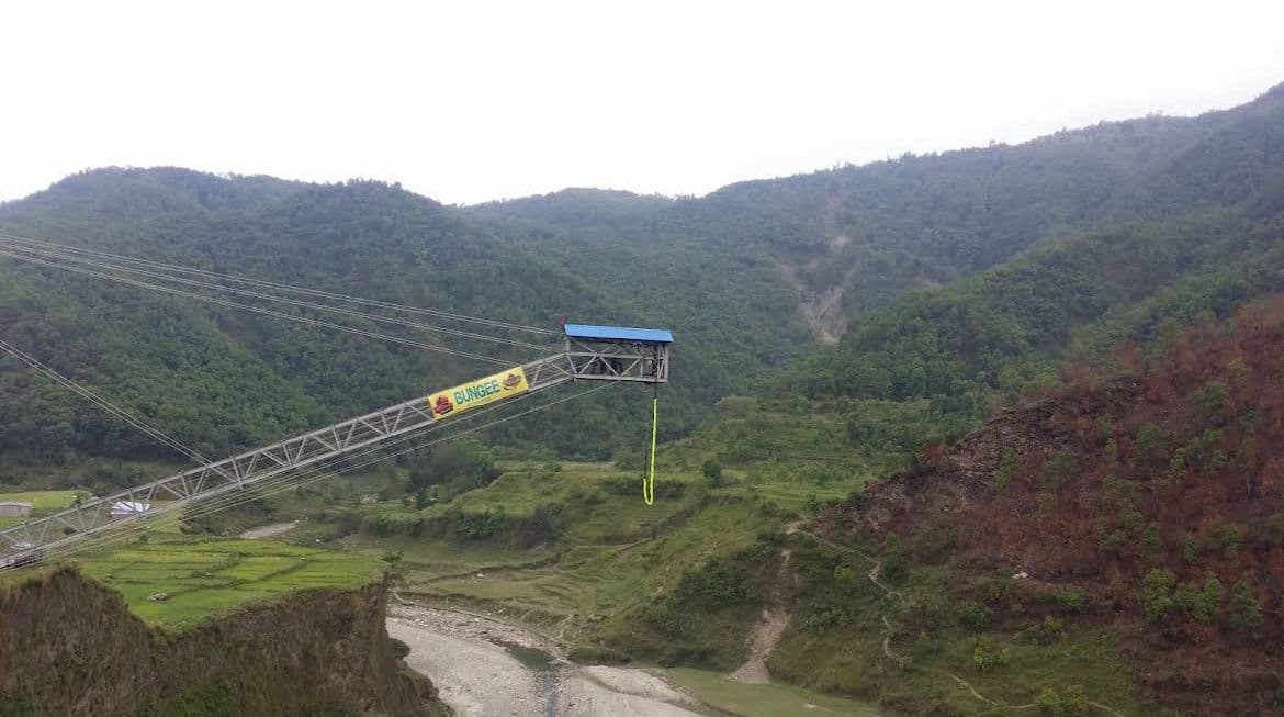 73 meter bungy Pokhara